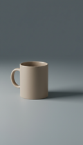 Stone Taupe Ceramic Mug