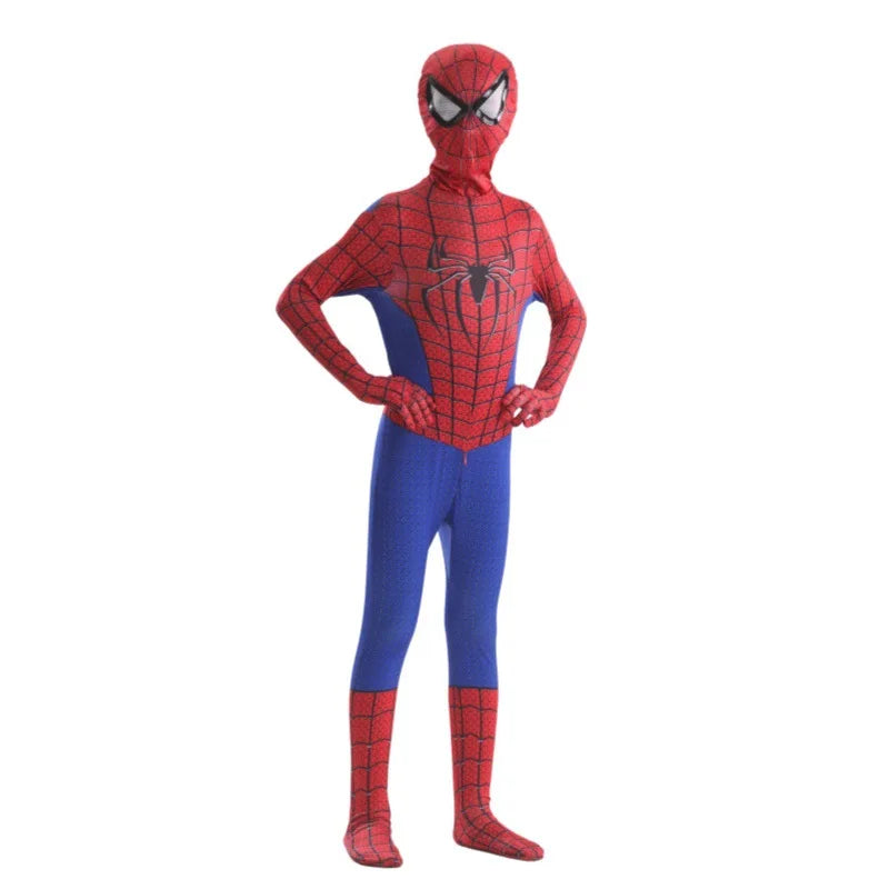 Miles Morales Full Zentai Cosplay Suit Spider Theme Outfit Halloween Party Costume Collectible Holiday Gift For Cos Fans