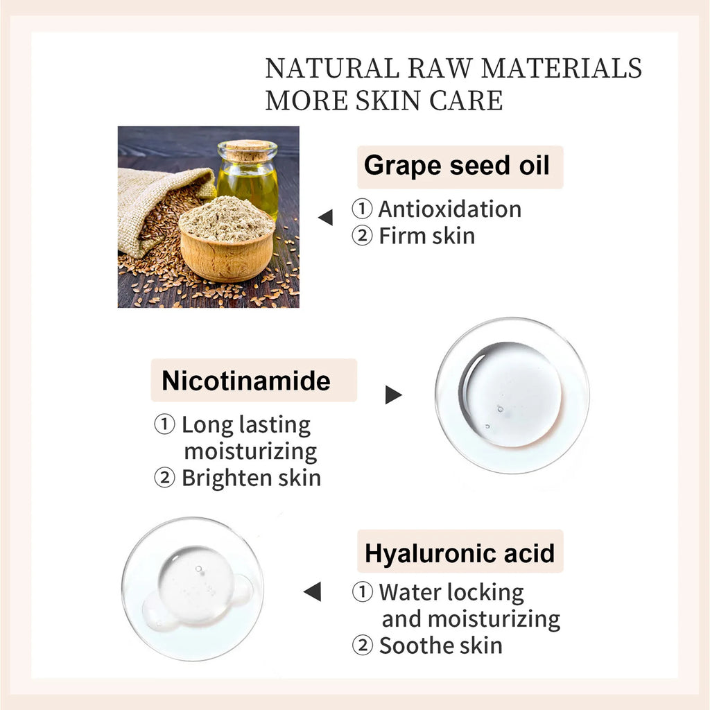 Moisturize Skin Before Makeup, Concealer Skin, Brighten Skin, Soften Skin, and Isolate Foundation Make-up Before Makeup