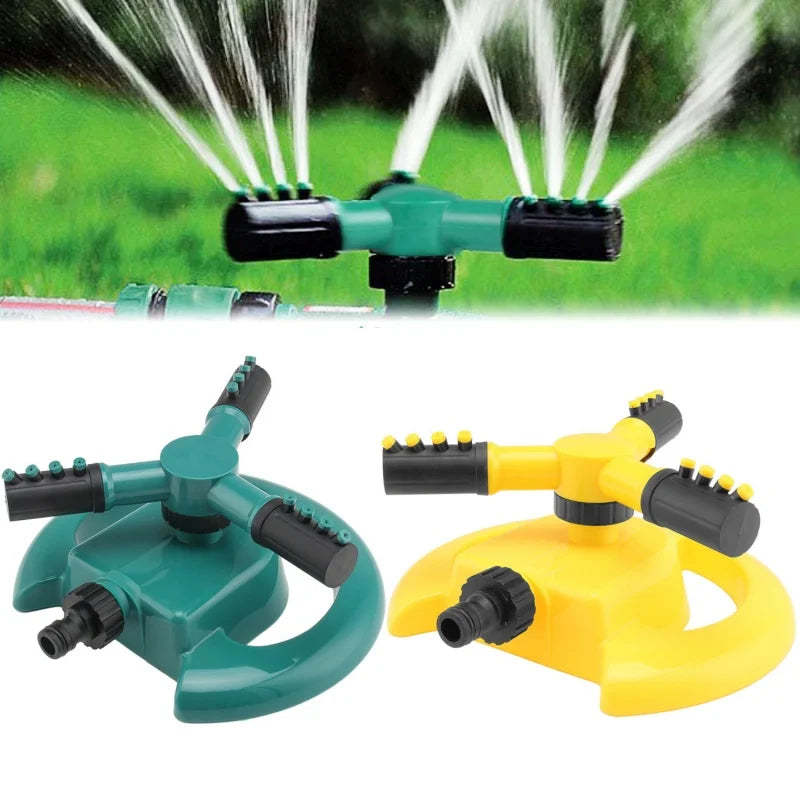 Sprinkler Nozzle 360 Degree Automatic Rotating Garden Lawn Automatic Sprinkler Water Spray Garden Watering Irrigation Supplies