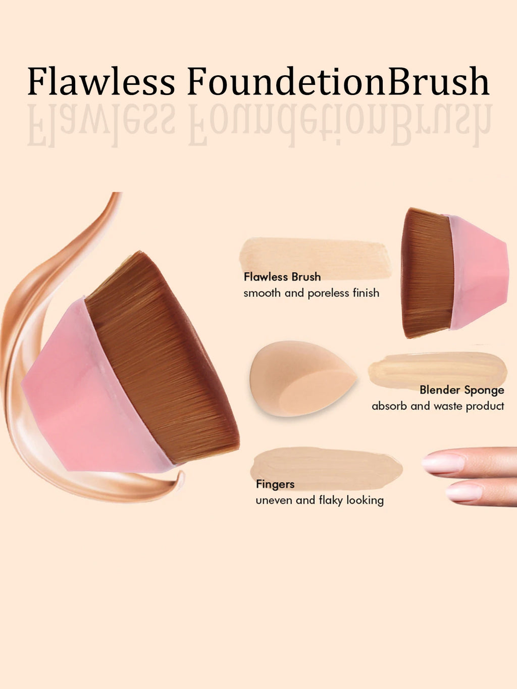 Makeup Brush Brushes for Body Foundation Makeup for Tan Makeup Brushes Cosmetic Pretty Tools Blush Powder Brushes