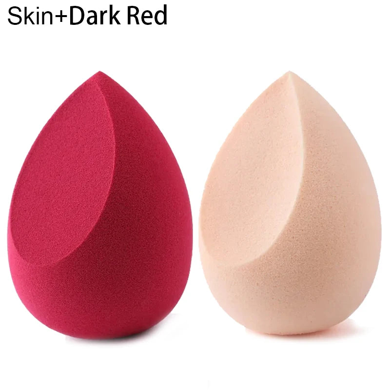 20/5/1pcs Makeup Sponge Concealer Smooth Cosmetic Powder Puff Cut Shape Foundation Water Drop Bevel Make Up Blender Tools
