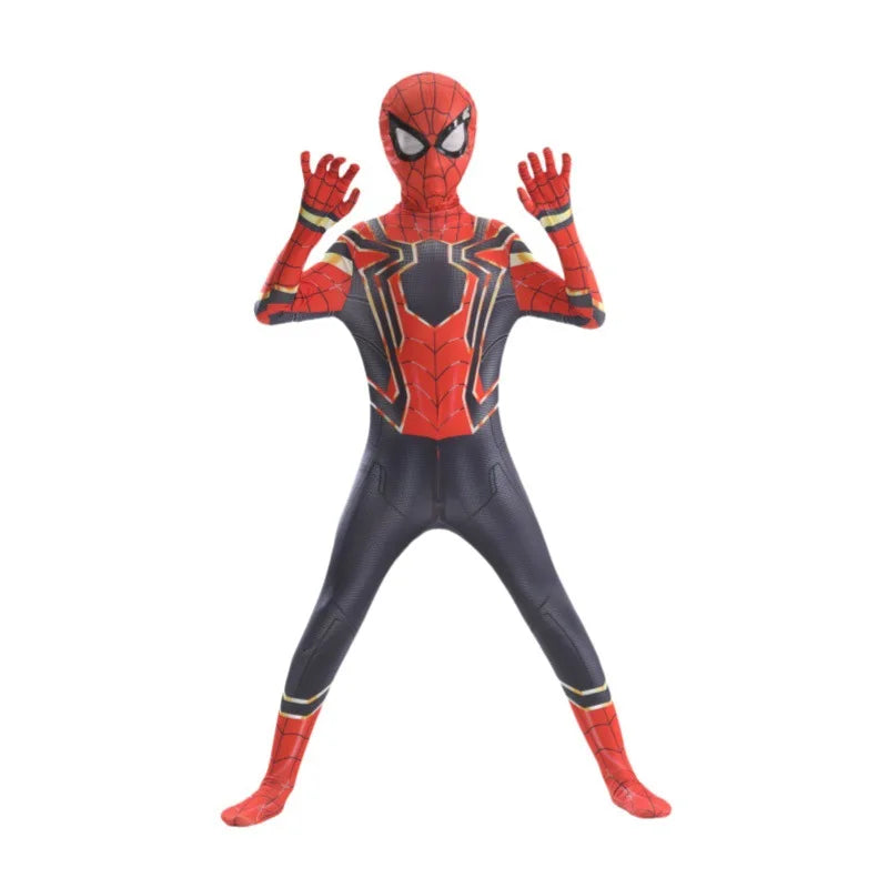 Miles Morales Full Zentai Cosplay Suit Spider Theme Outfit Halloween Party Costume Collectible Holiday Gift For Cos Fans