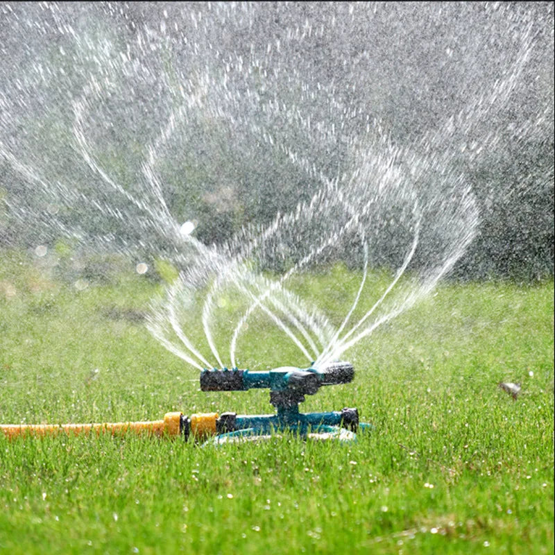 Sprinkler Nozzle 360 Degree Automatic Rotating Garden Lawn Automatic Sprinkler Water Spray Garden Watering Irrigation Supplies