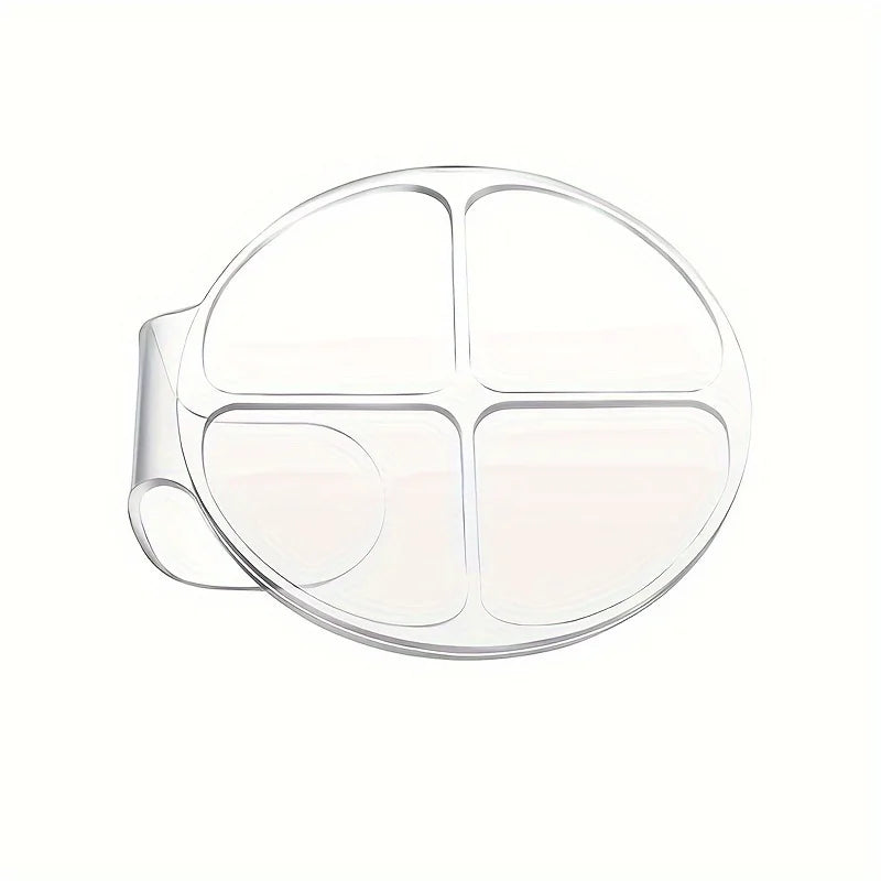 Hand Makeup Mixing Palette Makeup Hand-Held Palette Nail Art Manicure Palette Clear Makeup Palette For Mixing Foundation