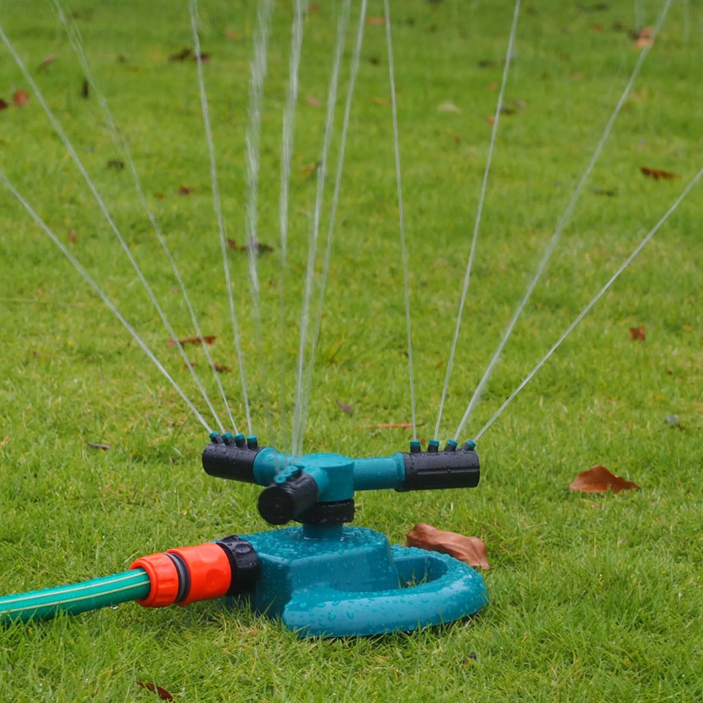Sprinkler Nozzle 360 Degree Automatic Rotating Garden Lawn Automatic Sprinkler Water Spray Garden Watering Irrigation Supplies