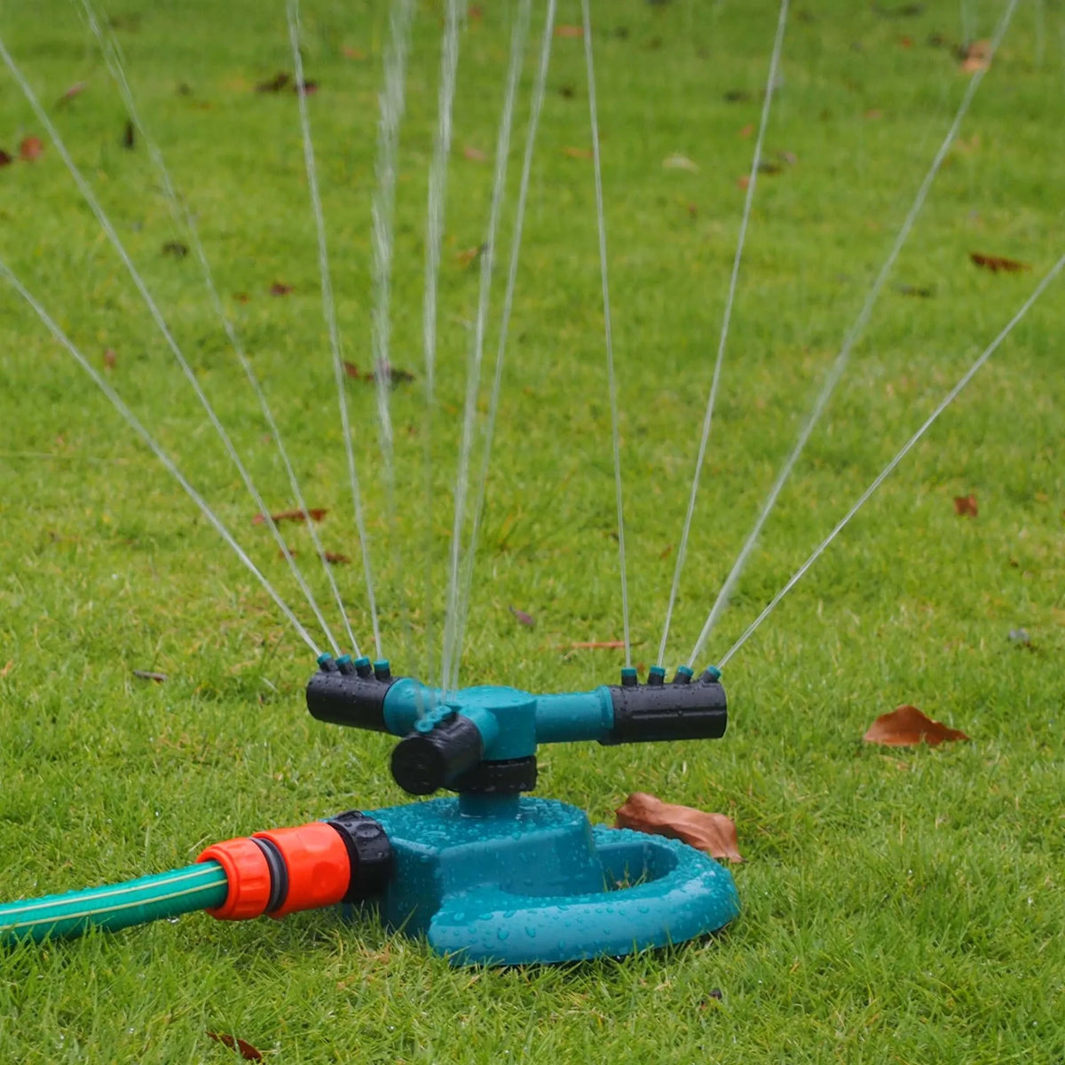 Sprinkler Nozzle 360 Degree Automatic Rotating Garden Lawn Automatic Sprinkler Water Spray Garden Watering Irrigation Supplies