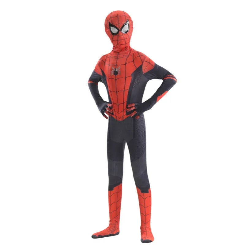 Miles Morales Full Zentai Cosplay Suit Spider Theme Outfit Halloween Party Costume Collectible Holiday Gift For Cos Fans
