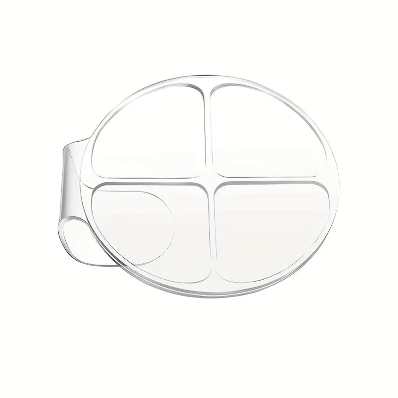 Hand Makeup Mixing Palette Makeup Hand-Held Palette Nail Art Manicure Palette Clear Makeup Palette For Mixing Foundation