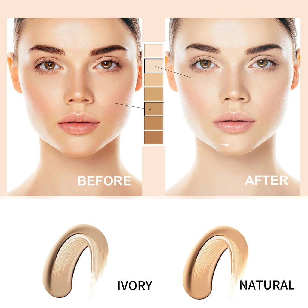 Moisturize Skin Before Makeup, Concealer Skin, Brighten Skin, Soften Skin, and Isolate Foundation Make-up Before Makeup
