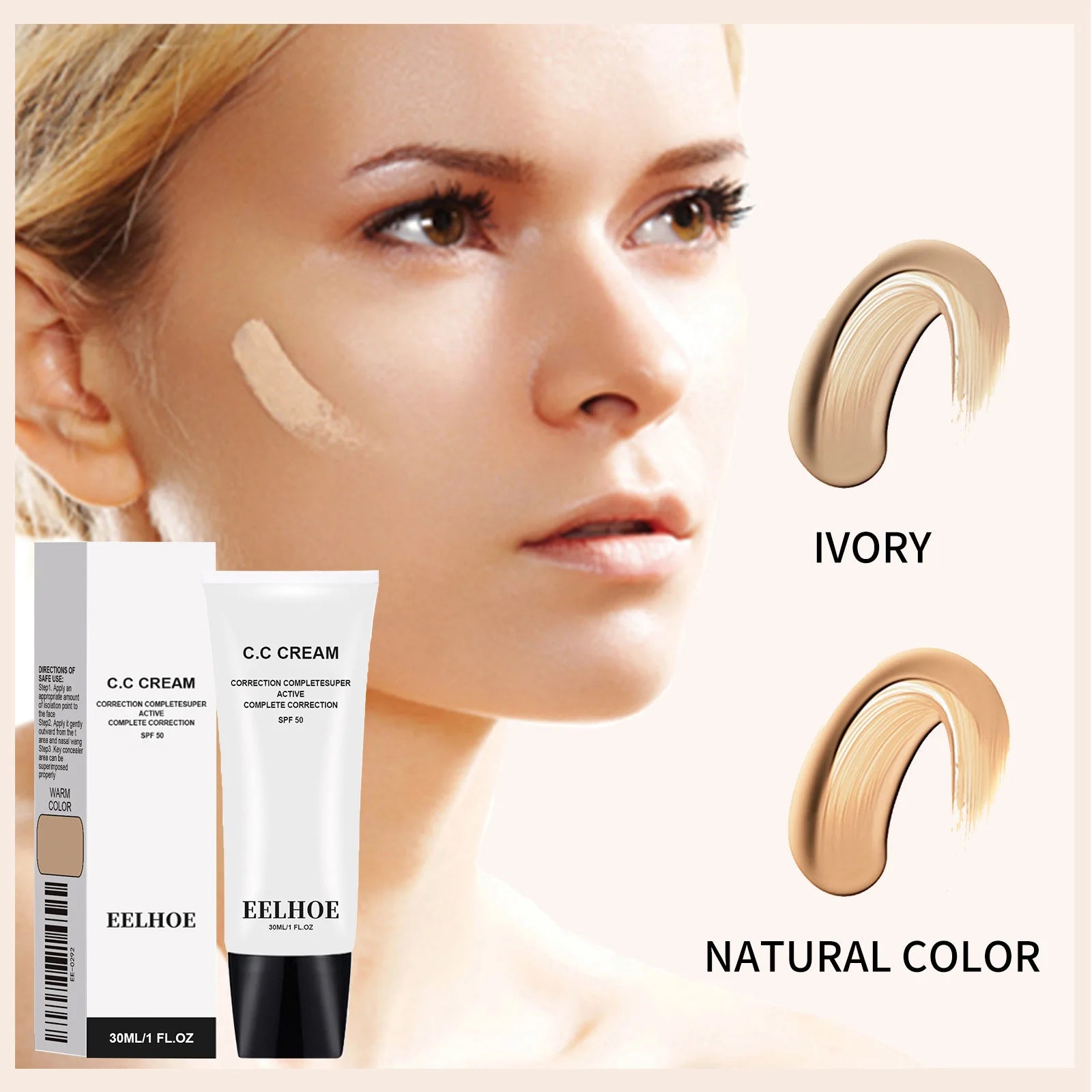 Moisturize Skin Before Makeup, Concealer Skin, Brighten Skin, Soften Skin, and Isolate Foundation Make-up Before Makeup