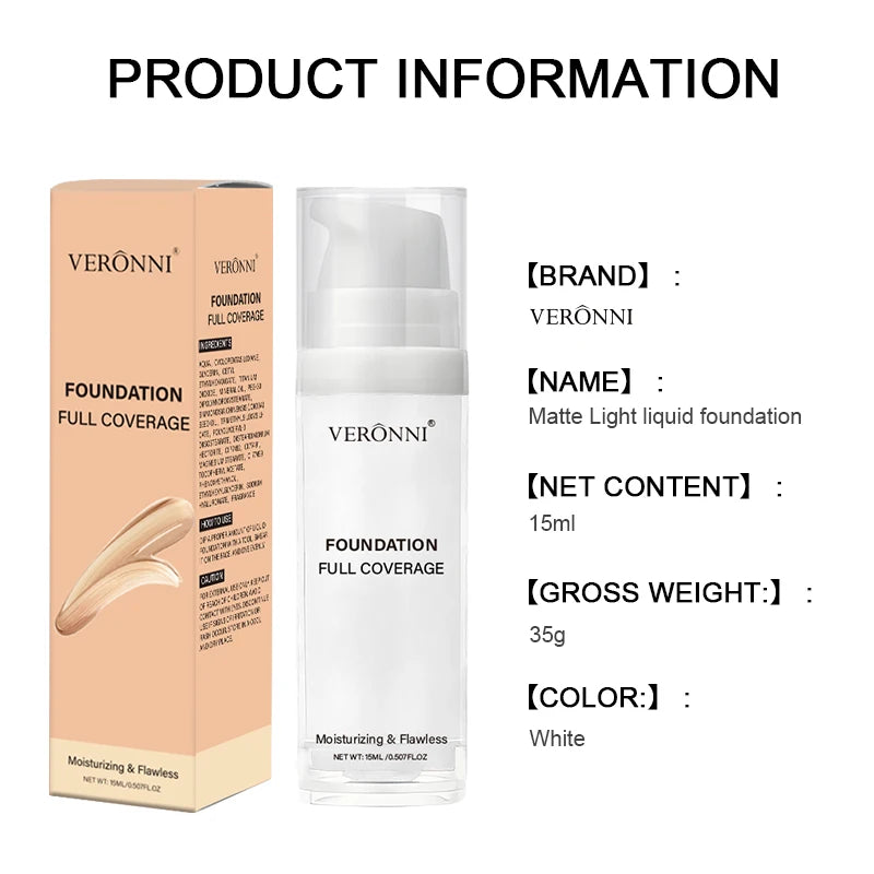 Professional White Face Foundation Matte Light White Blending Pure White Brightening Makeup For Cosplay Gothic Makeup Found