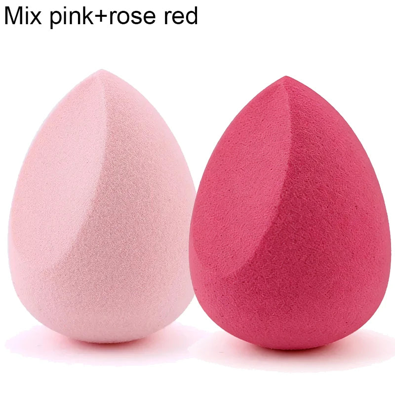 20/5/1pcs Makeup Sponge Concealer Smooth Cosmetic Powder Puff Cut Shape Foundation Water Drop Bevel Make Up Blender Tools